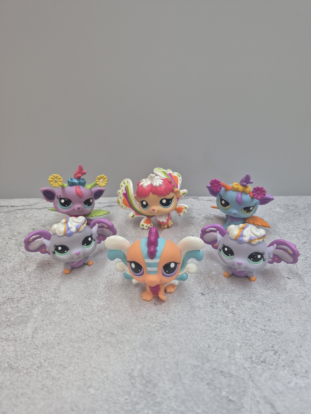 Littlest Pet Shop Fairies/LPS lot #2612,#2710,#2712,#2833,#2834